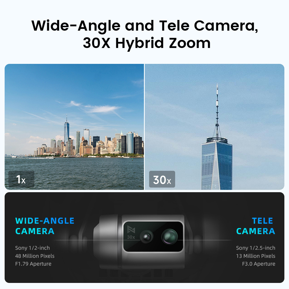 FIMI X8 Tele Max New Drone Wid - Drone Camera Wide Angle ulasan dan harga