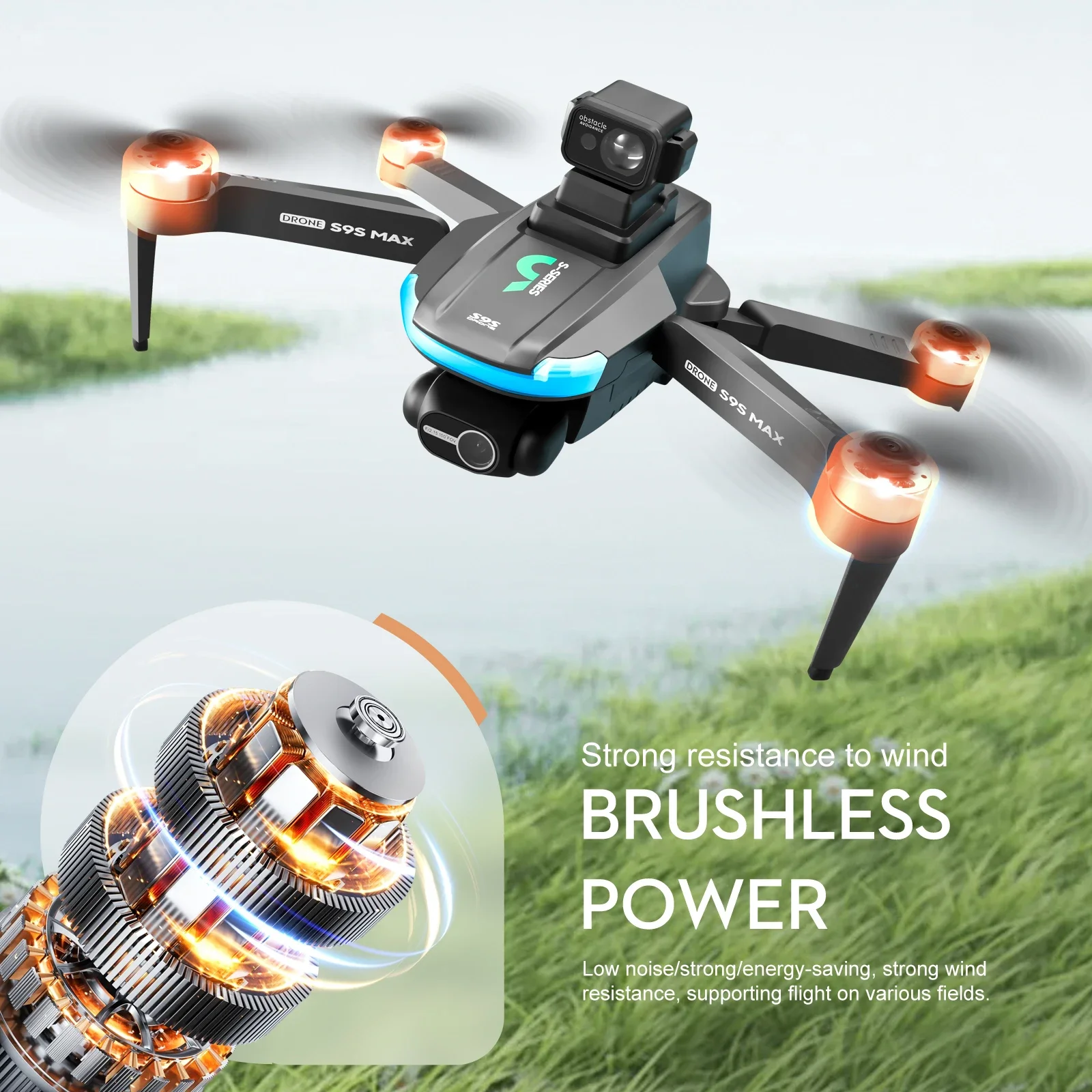NEW S9S MAX MINI Drone 4K 2-Ax - Drone Camera 4K ulasan dan harga