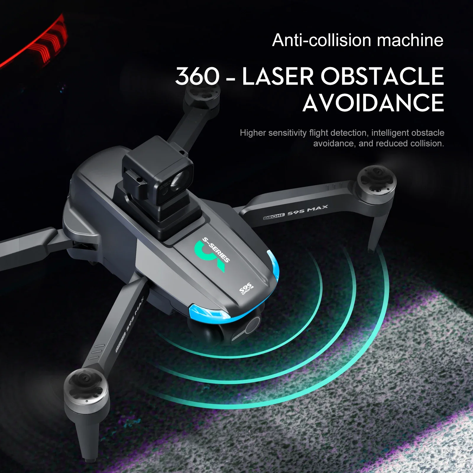 NEW S9S MAX MINI Drone 4K 2-Ax - Drone Camera 4K ulasan dan harga