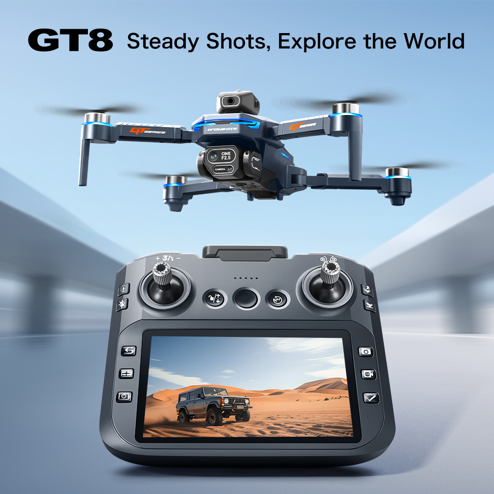 GT8 Max Foldable Drone 8K HD P - Drone Camera Night Vision ulasan dan harga
