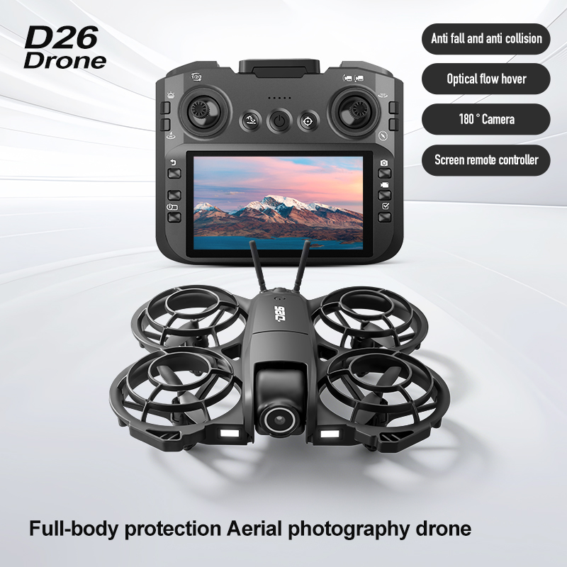 D26 Drone 4K Aerial HD 180° Ca - Drone Camera 4K ulasan dan harga