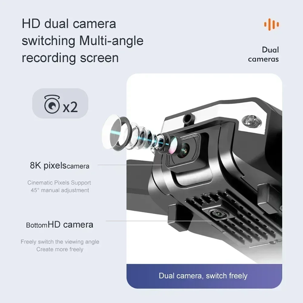 G6 Pro 8K Dual-Camera Drone, 5 - Drone Camera Mount ulasan dan harga
