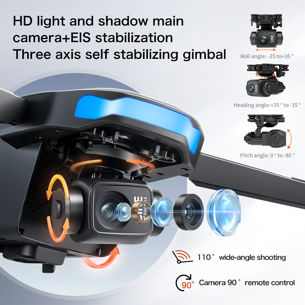 New S-X1 MAX Drone GPS 8K Prof - Drone Camera Mount ulasan dan harga