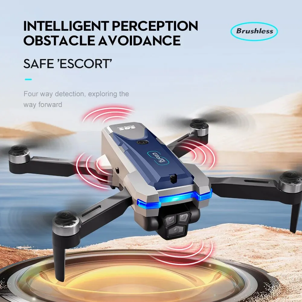 S8S GPS Drone 5G Wifi 8K HD Du - Drone Camera Mount ulasan dan harga